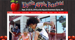 Desktop Screenshot of elyriaapplefestival.com